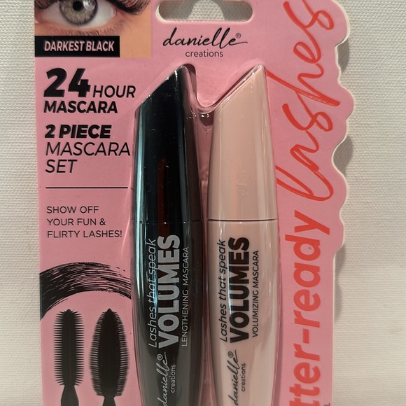 Danielle Creations (2 pk) 24 Hour Flutter-Ready Mascara. - Picture 2 of 3